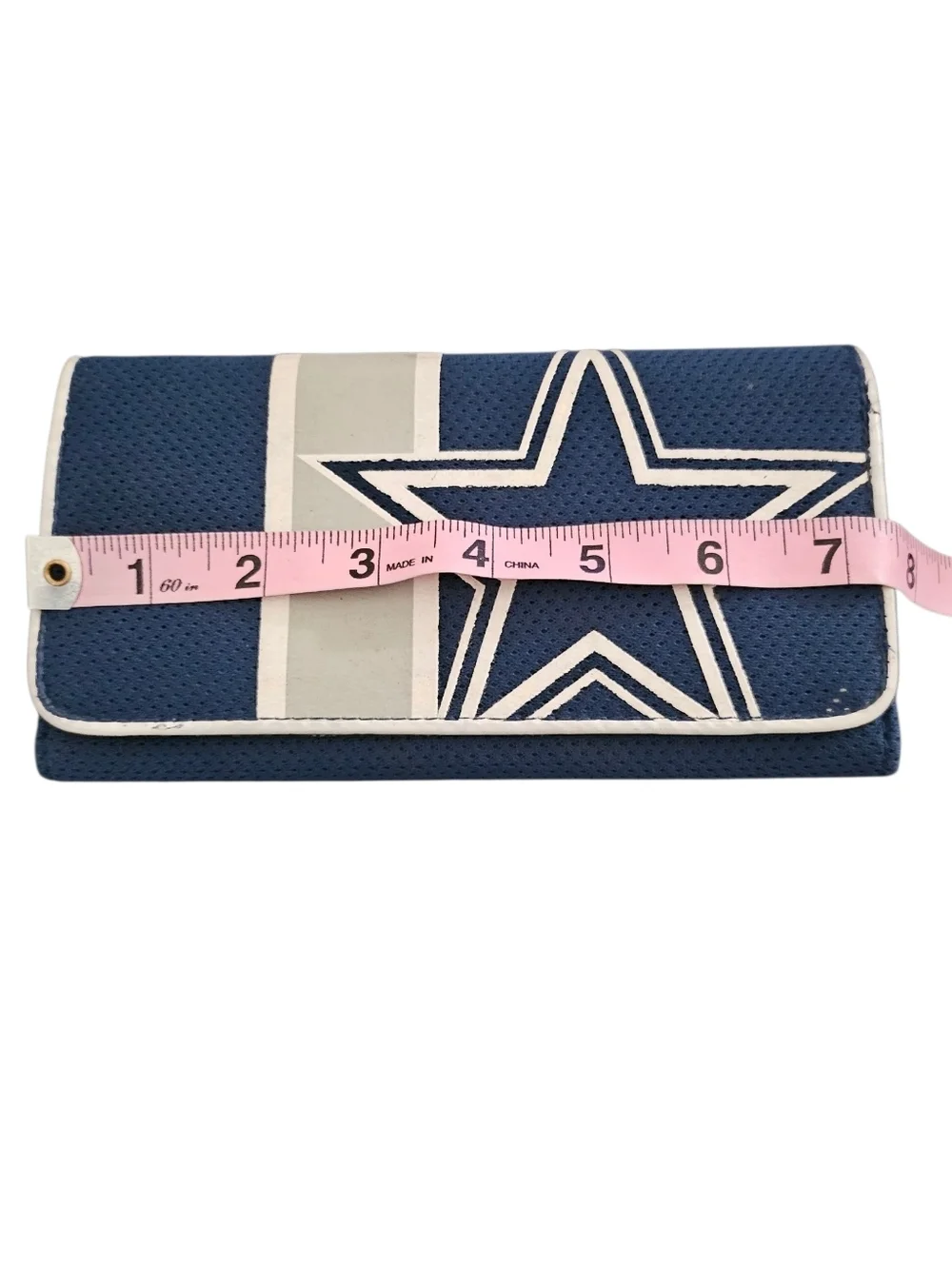 NFL Dallas Cowboys Blue and White Star Wallet